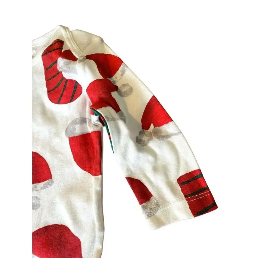 6 Months Carter's NWOT Christmas One Piece Snap Crotch Long Sleeve